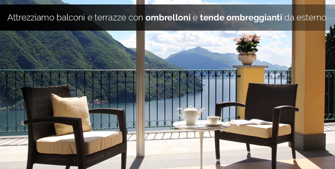 Home staging: ambienti esterni ombreggianti ed accoglienti